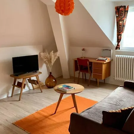 Vintage Avec Vue Sur Le Château Appartement *